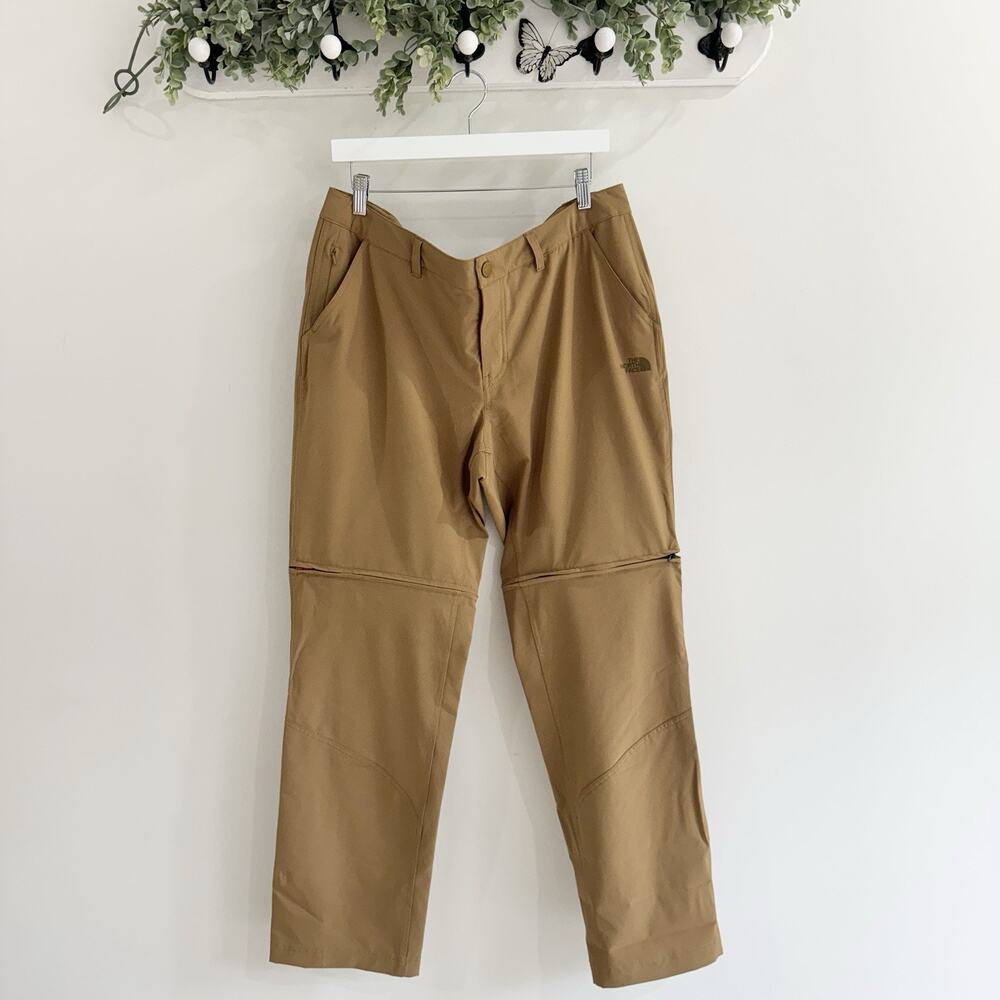 Women’s The North Face Paramount Convertible Pants Khaki Size 16 New SH